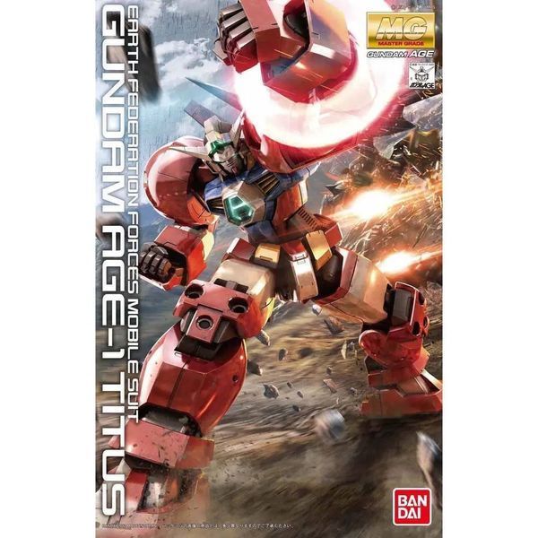 Збірна модель Gundam AGE-1 Titus MG 1/100 (Mobile Suit Gundam AGE) - Bandai, Gunpla HS001234 фото