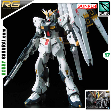 Nu Gundam RG 1/144 (Bandai) збірна модель, Гандам аніме HS000022 фото