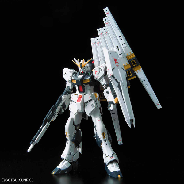 Nu Gundam RG 1/144 (Bandai) збірна модель, Гандам аніме HS000022 фото