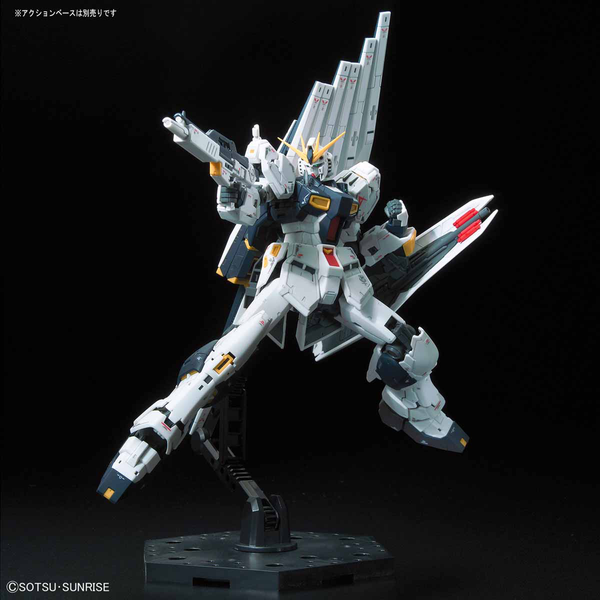 Nu Gundam RG 1/144 (Bandai) збірна модель, Гандам аніме HS000022 фото