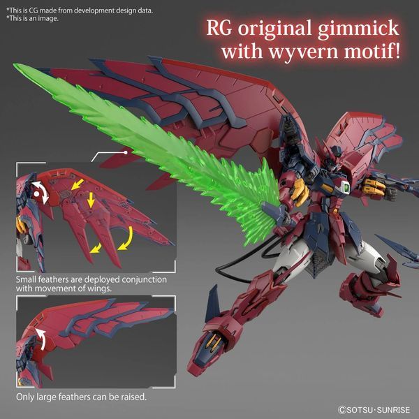 Сборная модель Bandai Epyon RG 1/144 (Mobile Suit Gundam Wing) - Gunpla HS000162 фото