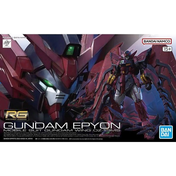 Сборная модель Bandai Epyon RG 1/144 (Mobile Suit Gundam Wing) - Gunpla HS000162 фото
