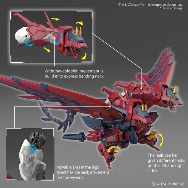 Сборная модель Bandai Epyon RG 1/144 (Mobile Suit Gundam Wing) - Gunpla HS000162 фото